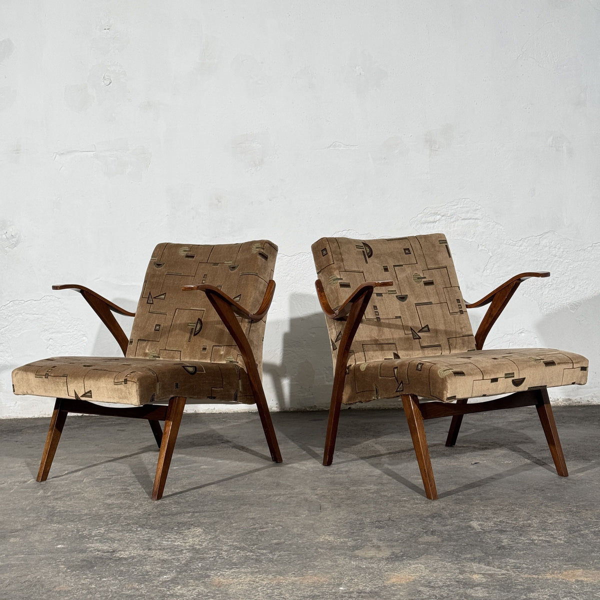 Pair of Armchairs by Tatra Nábytok, 1960s