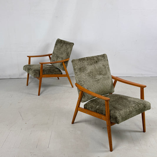 Czechoslovakian Jitona Armchairs, 1960s