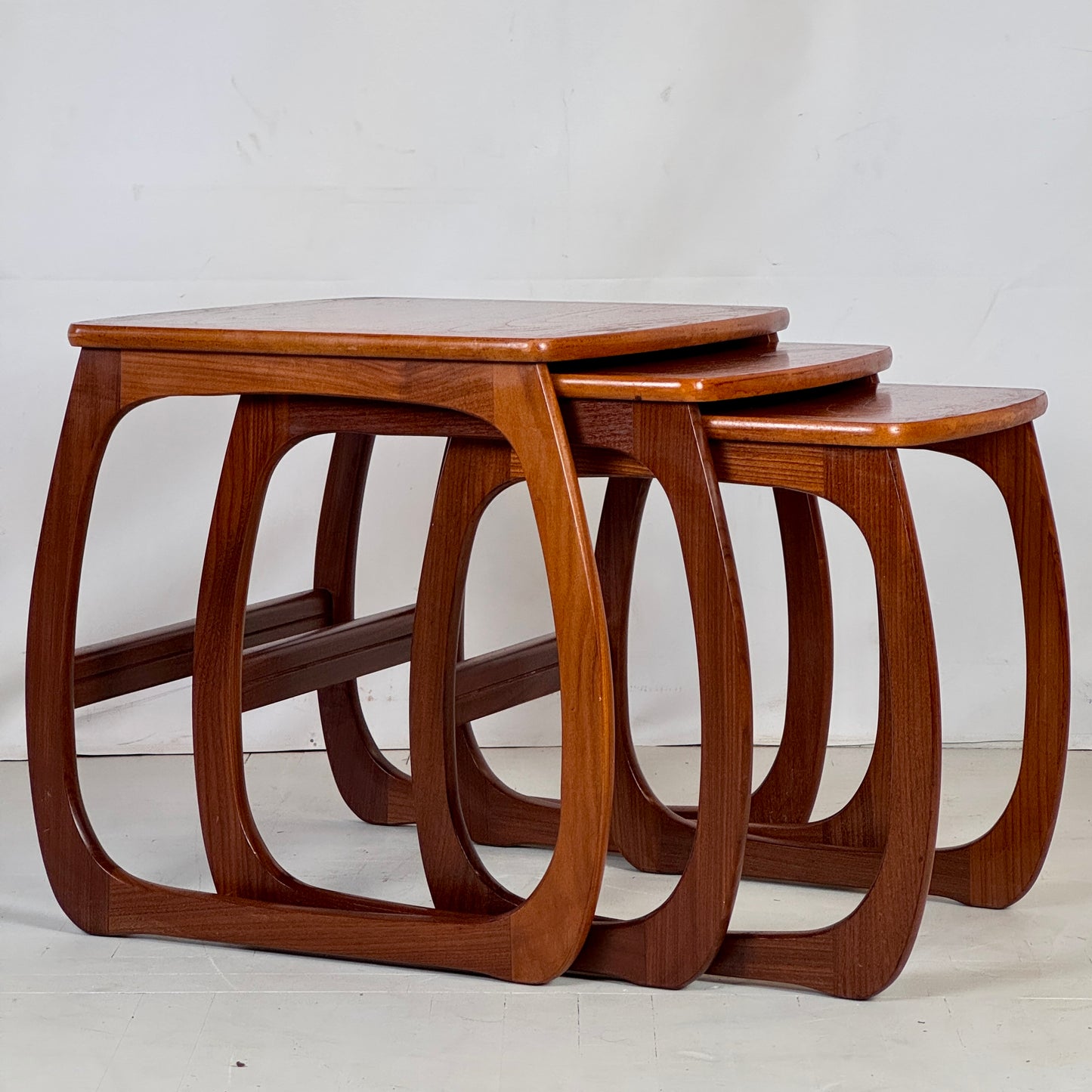 Nathan Teak Nest of Tables, 1960s