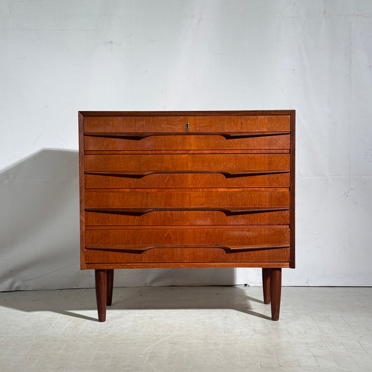 G.J. Möbler Teak Sideboard with 4 Drawers, 1960s