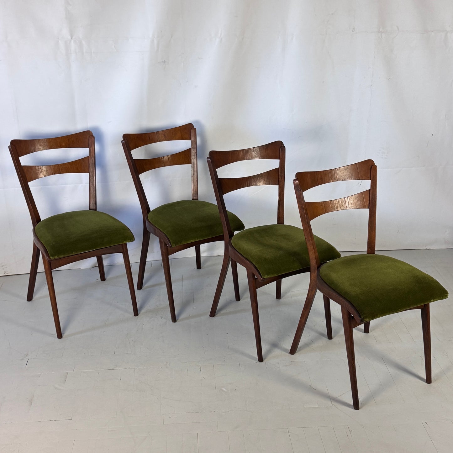 Set of 4 MIER Dining Chairs, 1960s