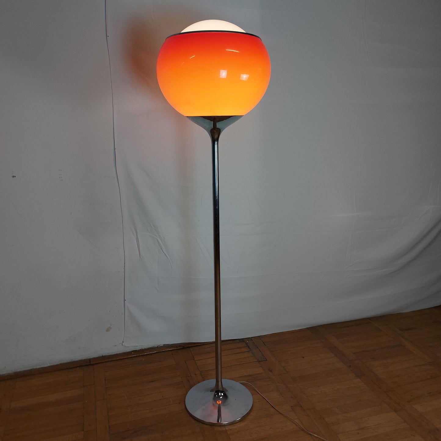 Harvey Guzzini floor lamp for Meblo Italy 1960s