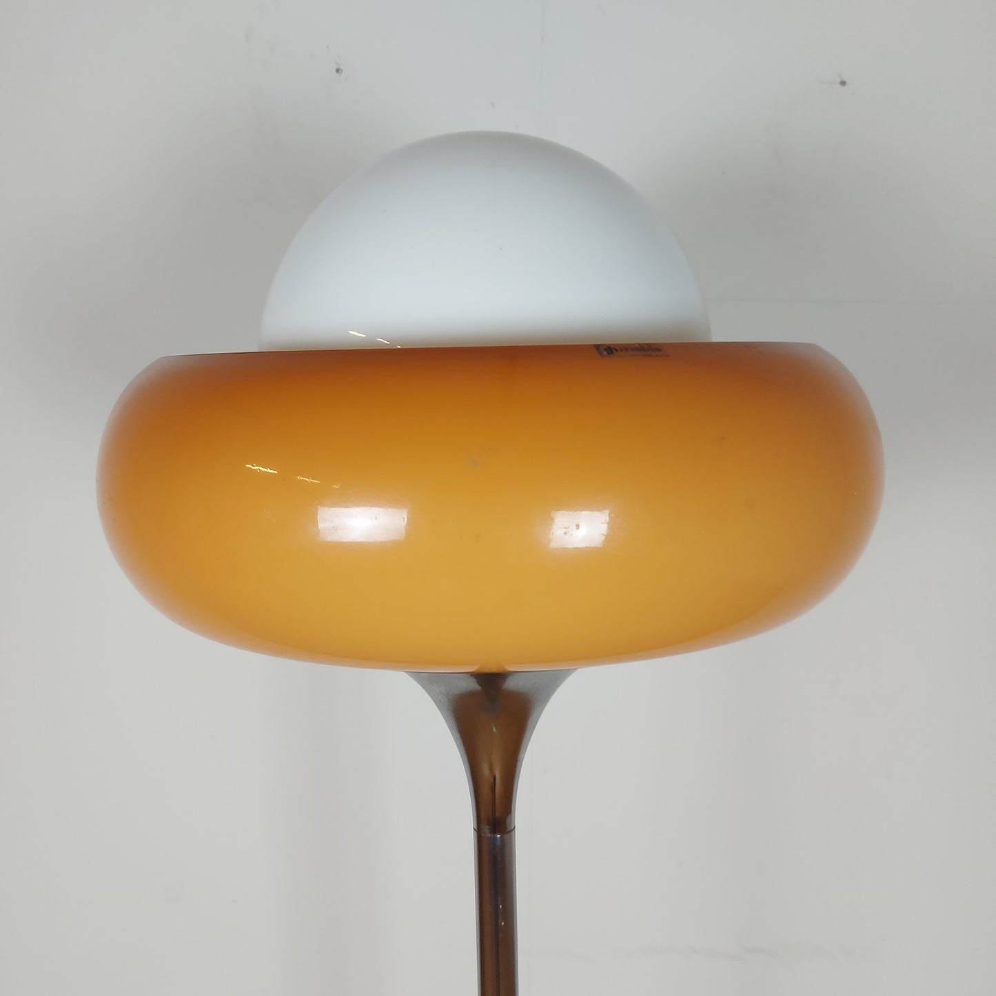 Harvey Guzzini "tulip" floor lamp for Meblo Italy 1960s