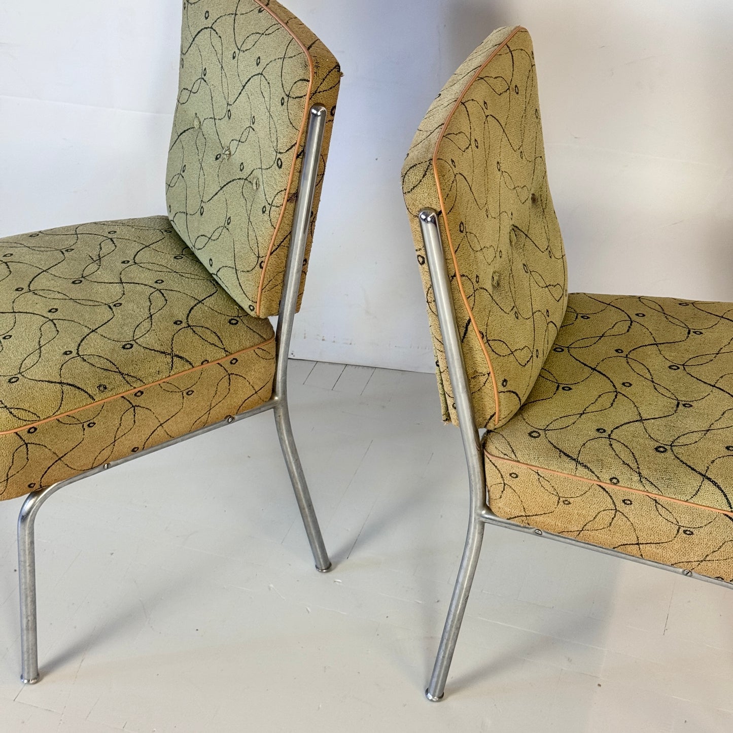 Bauhaus Tubular Steel Chair by József Peresztegi, 1960s