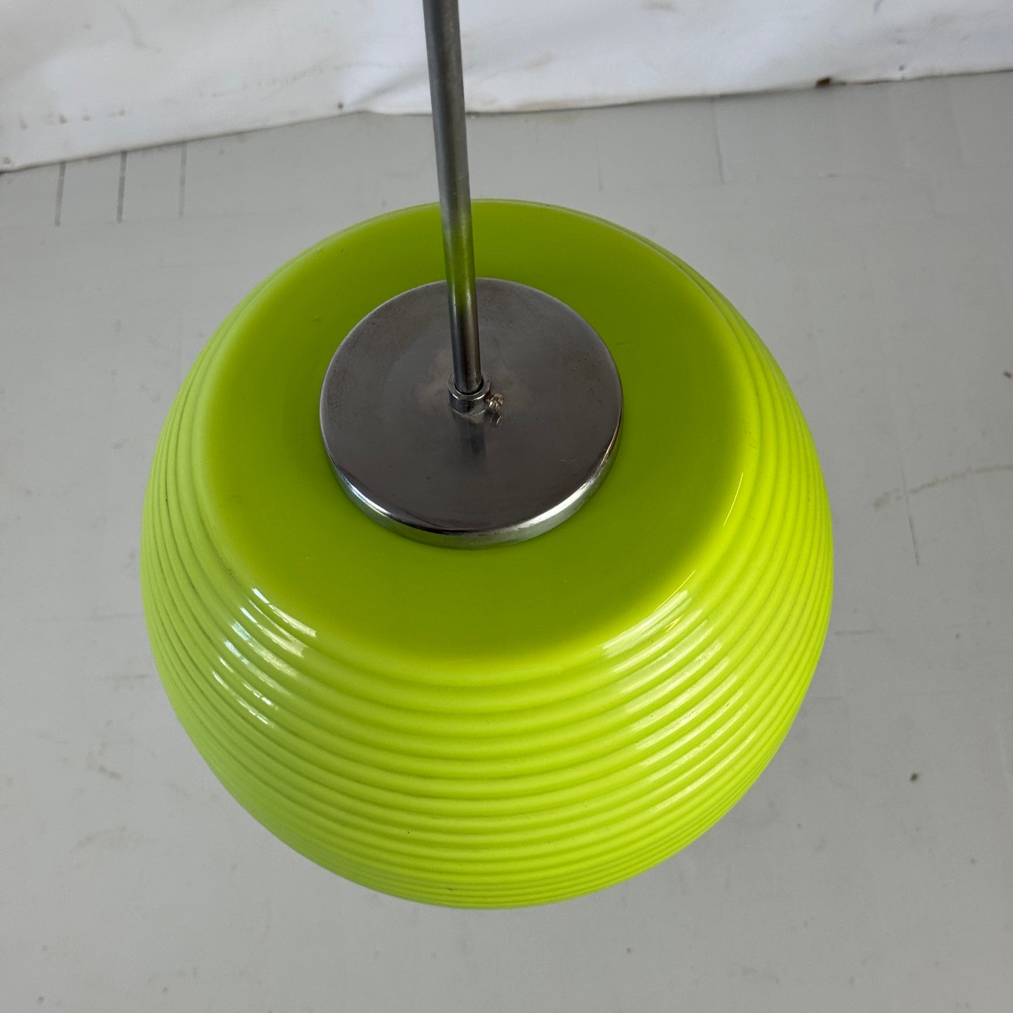 NDK Green Ceiling Light, Mid-Century