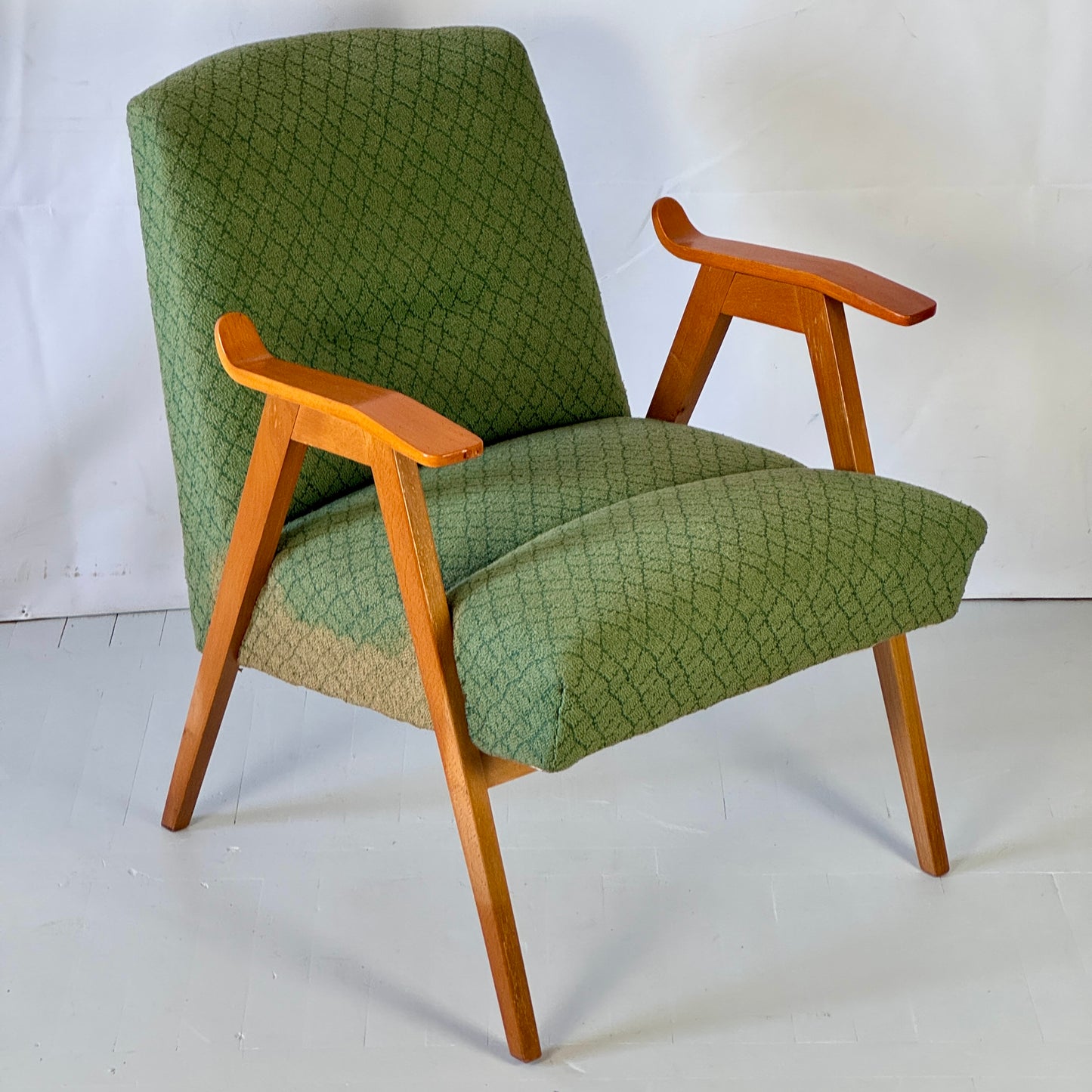 Retro Vintage Armchair, 1960s — Original Vintage Condition