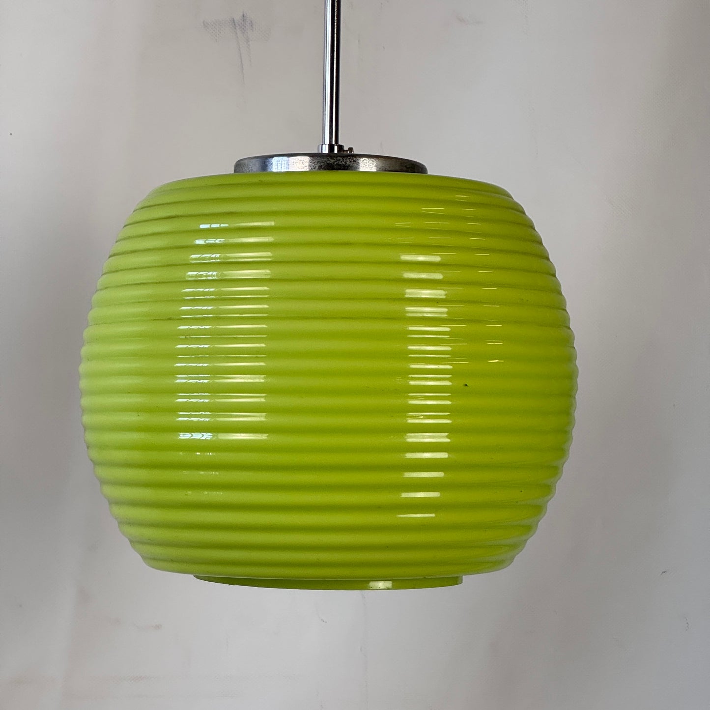 NDK Green Ceiling Light, Mid-Century
