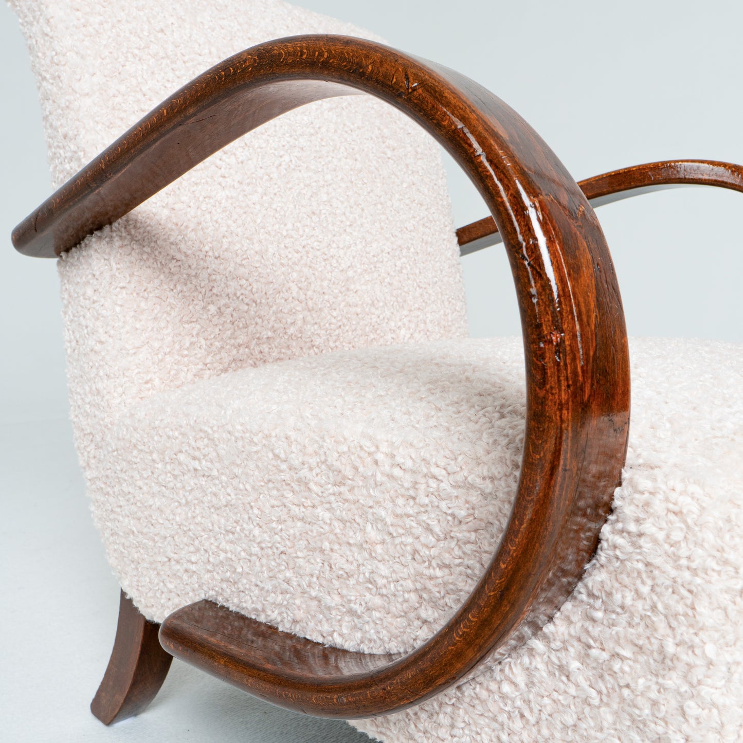 Pair of Jindřich Halabala armchairs for UP Zavody 1930s