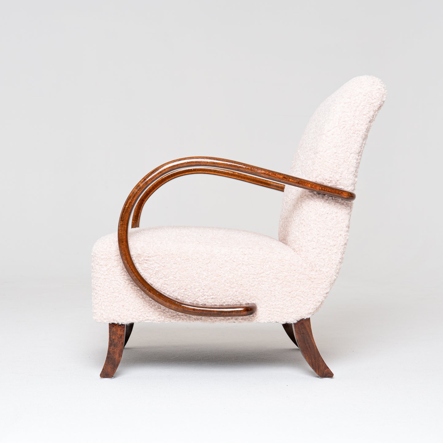 Pair of Jindřich Halabala armchairs for UP Zavody 1930s