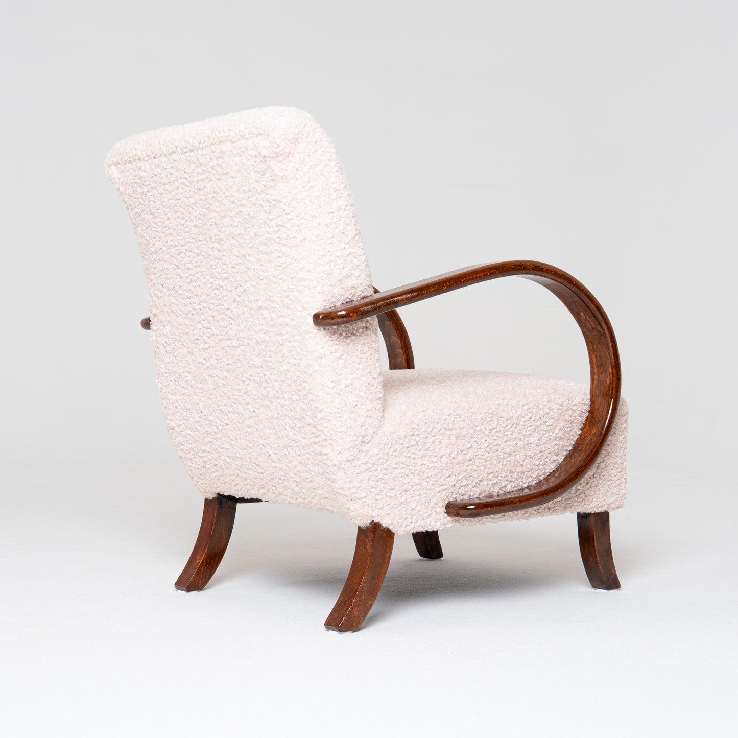 Pair of Jindřich Halabala armchairs for UP Zavody 1930s