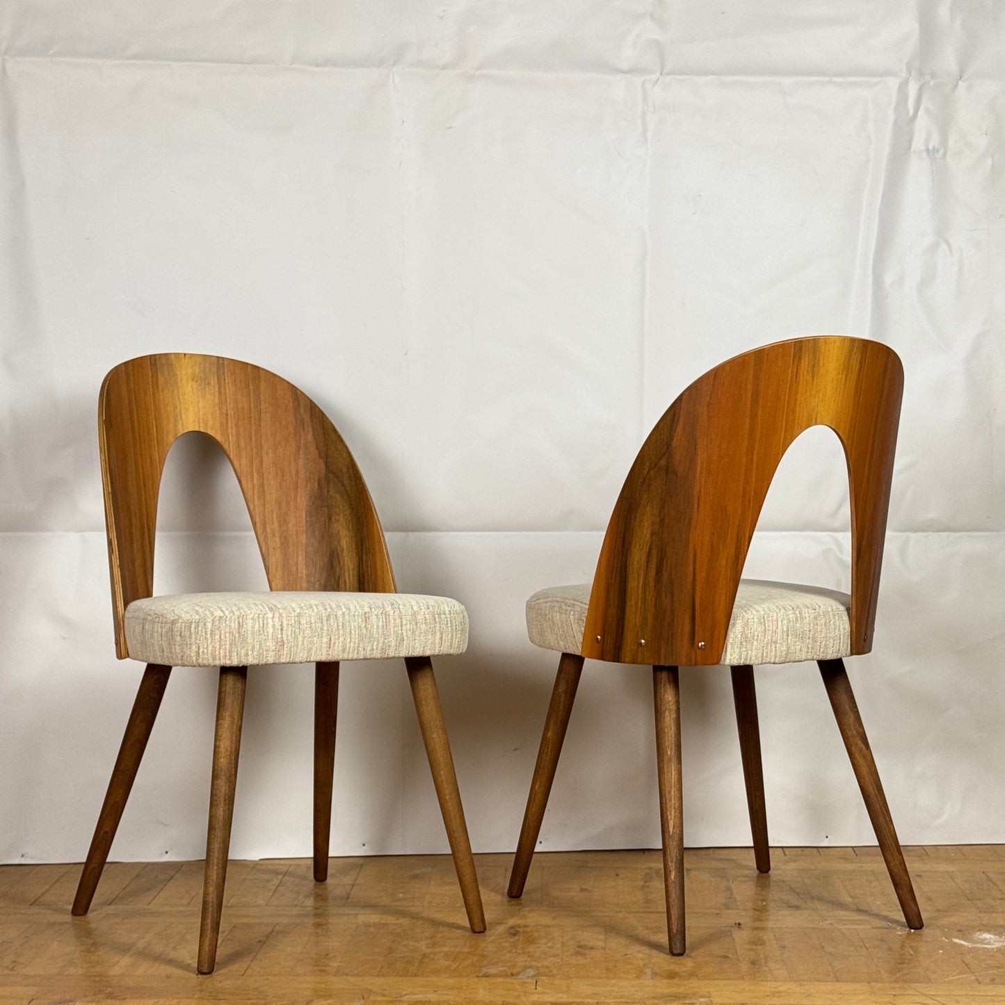 Set of 2 Tatra Nabytok chair by Antonin Suman 1960s