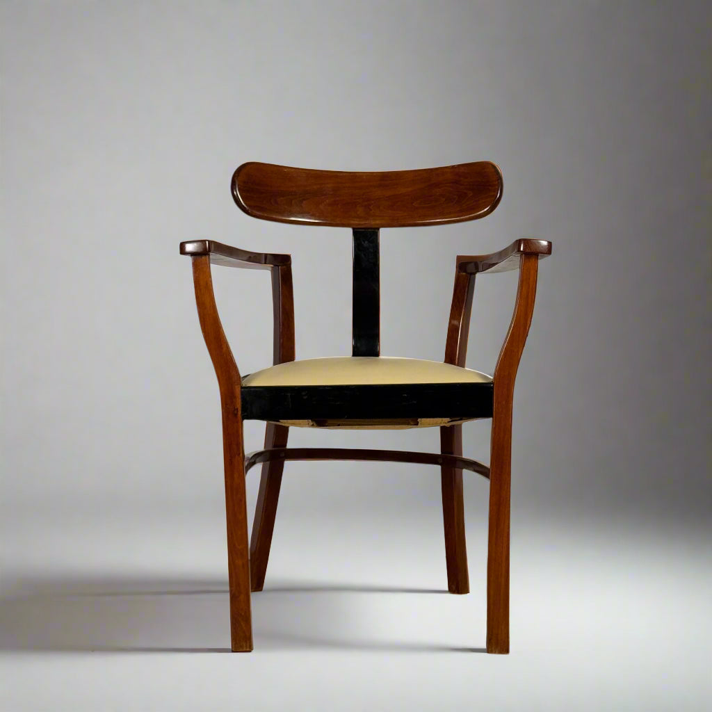 Lajos Kozma beech wood chair for Szék és Faárugyár Rt. 1930s