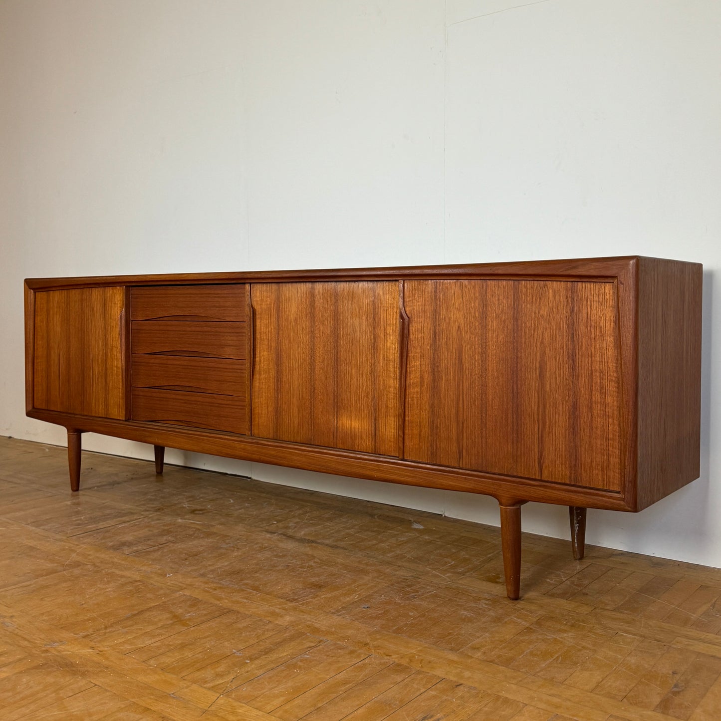Axel Christensen teak sideboard for ACO Mobler 1960s