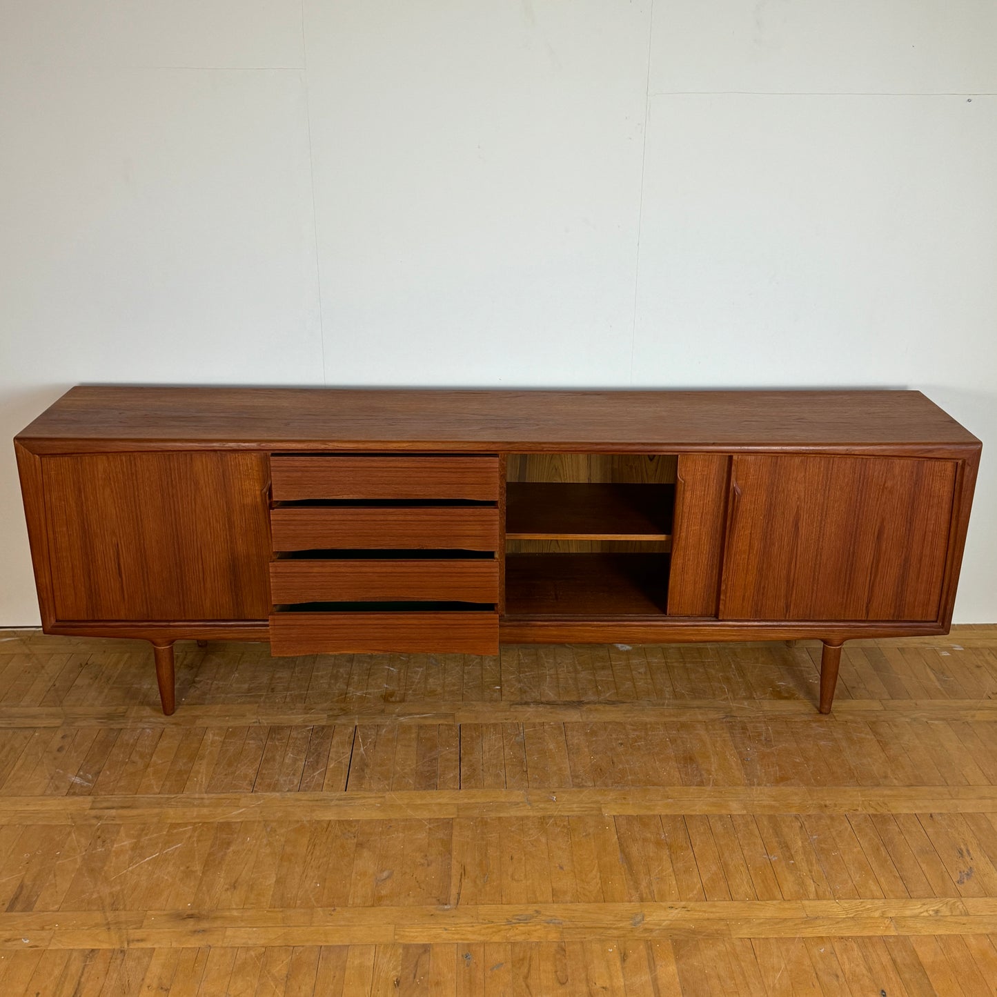Axel Christensen teak sideboard for ACO Mobler 1960s