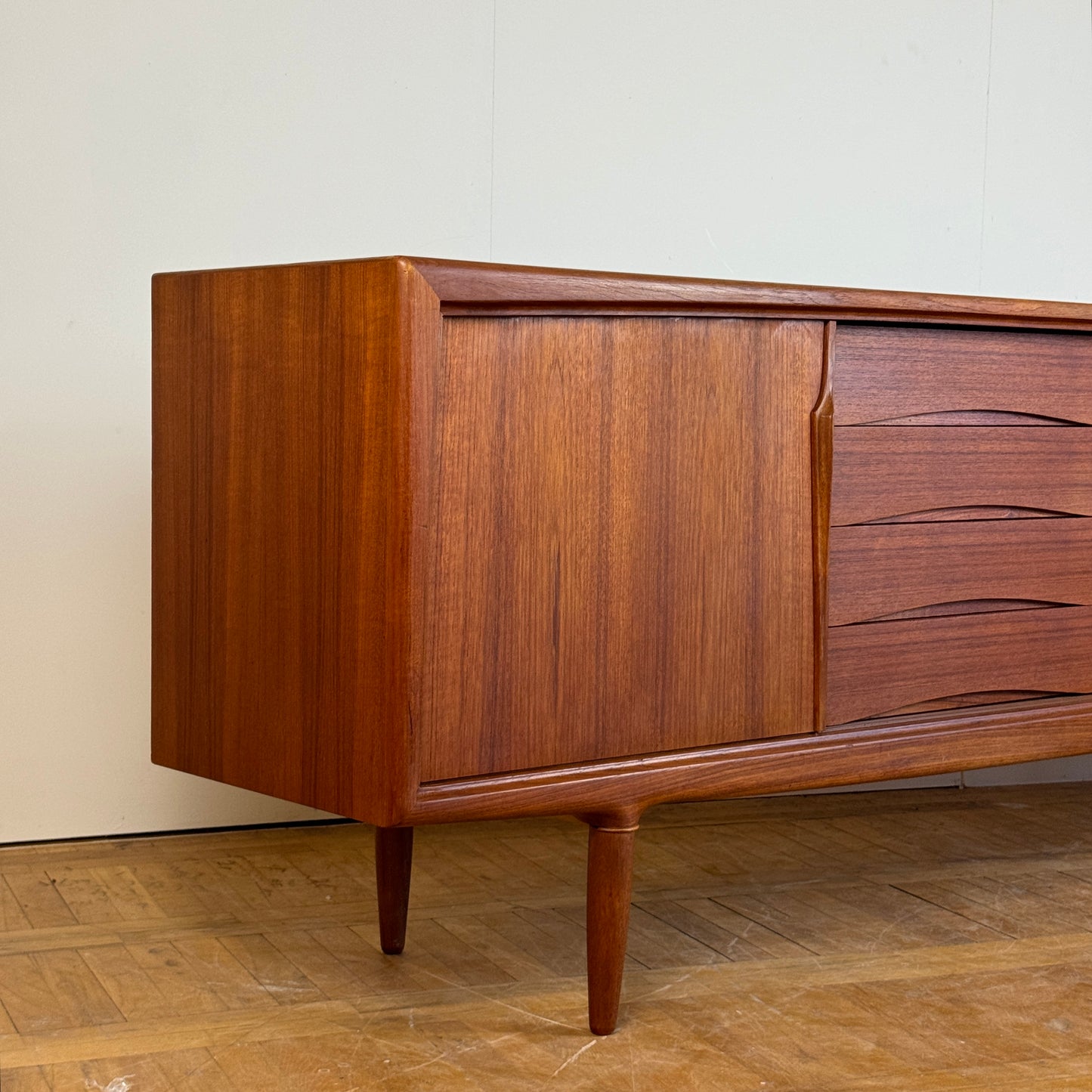 Axel Christensen teak sideboard for ACO Mobler 1960s