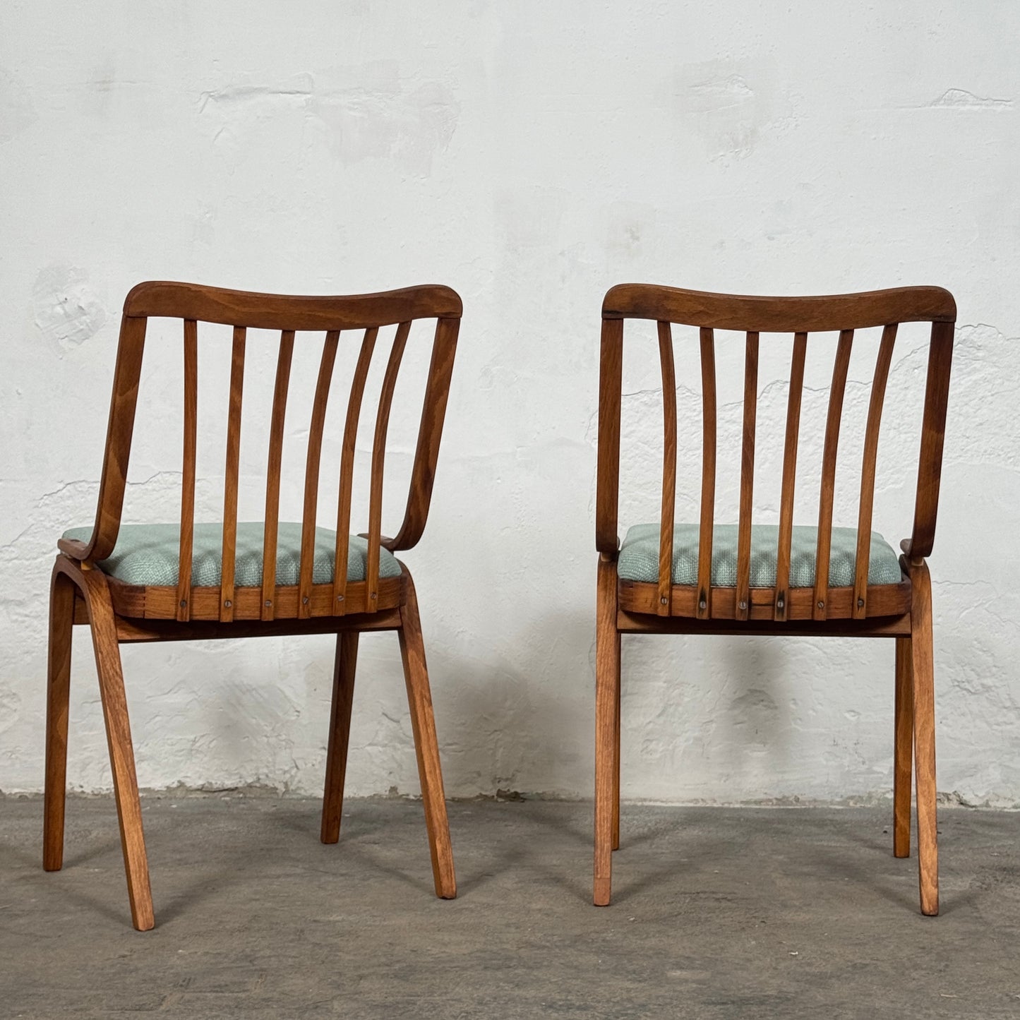 Set of 4 Dining Chairs by Ludvik Volak for TON Bystřice, 1960s
