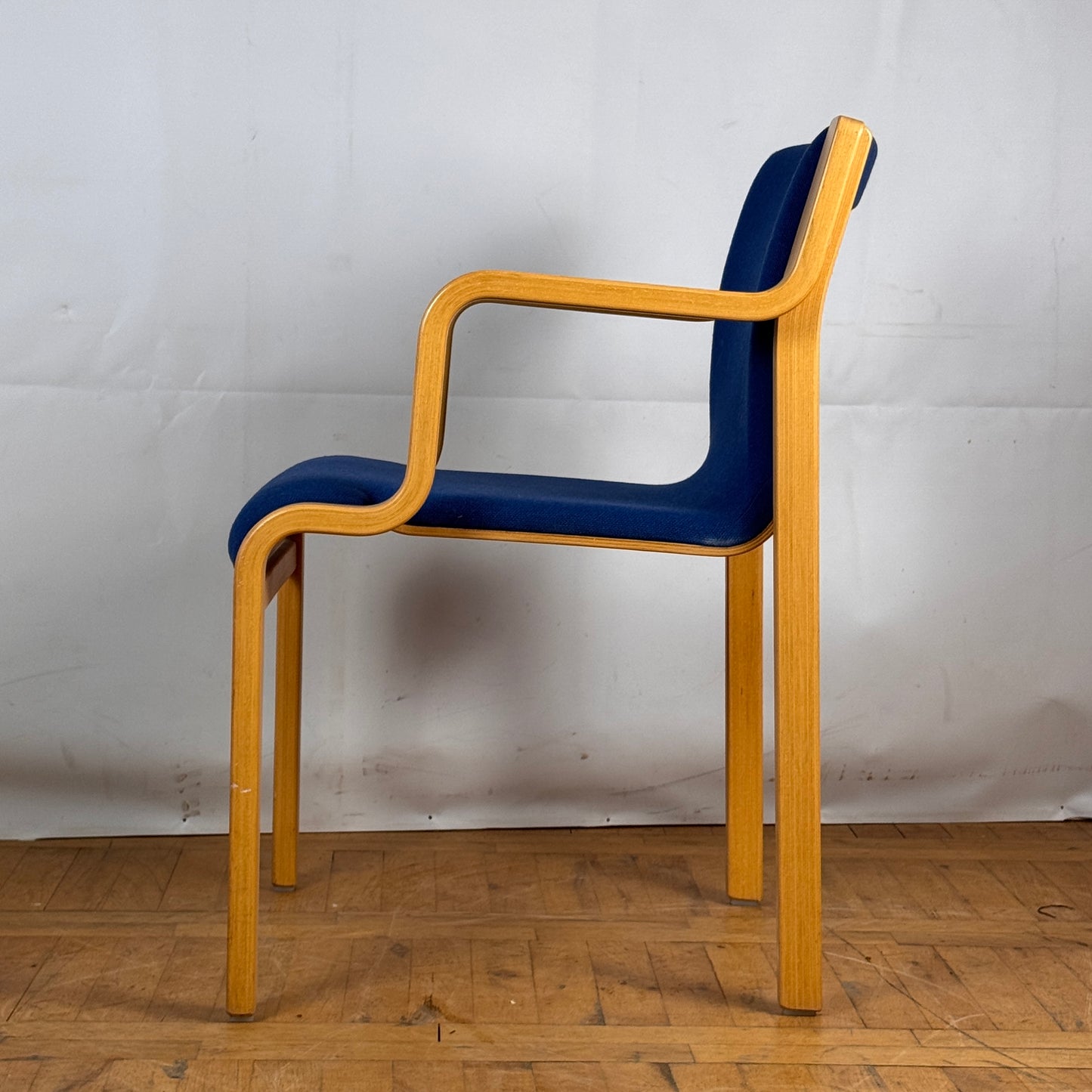 Set of 5 Börge Lindau retro design chairs 1970s