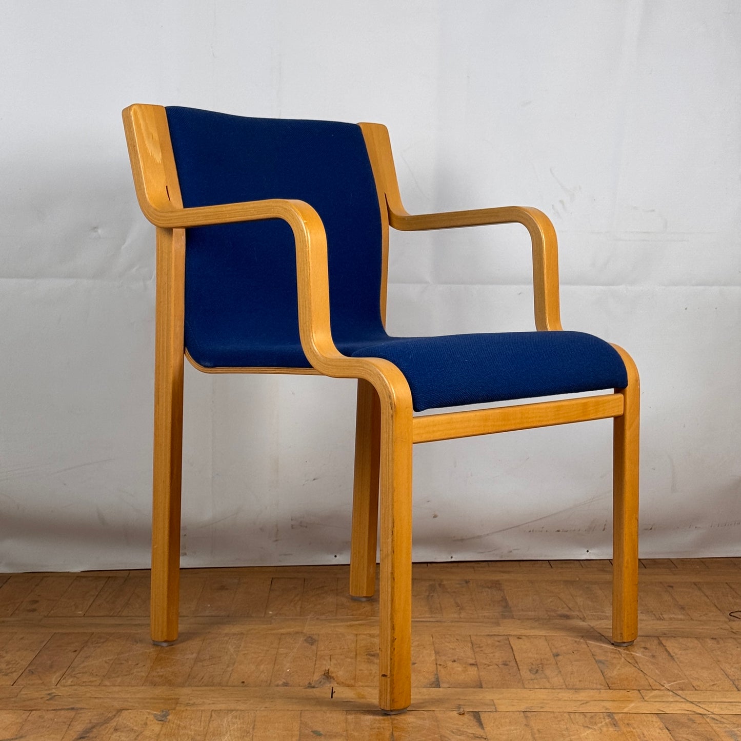 Set of 5 Börge Lindau retro design chairs 1970s