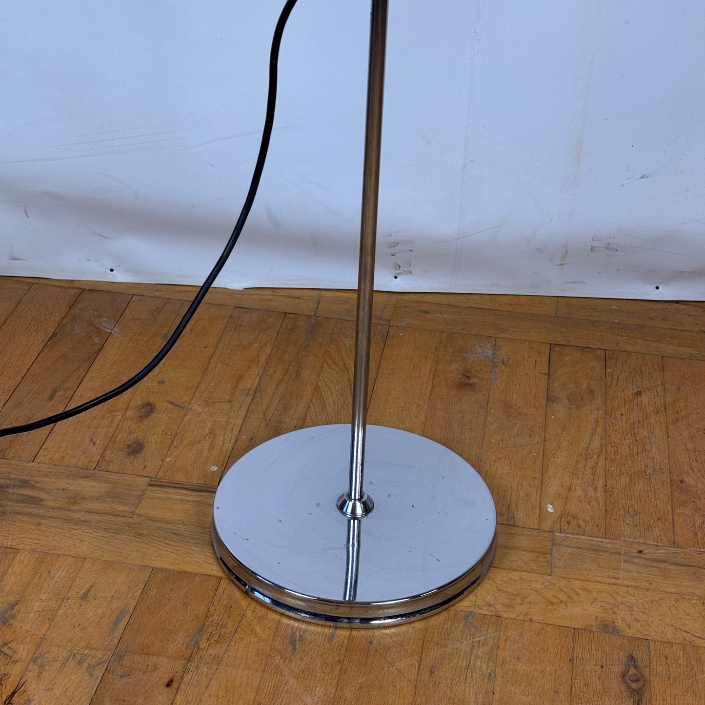 Orange Guzzini "Lucerna" floorlamp for Meblo 1960s