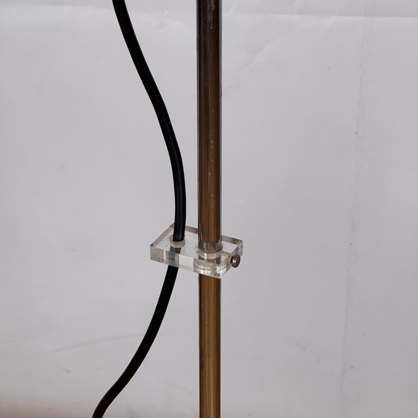 Orange Guzzini "Lucerna" floorlamp for Meblo 1960s