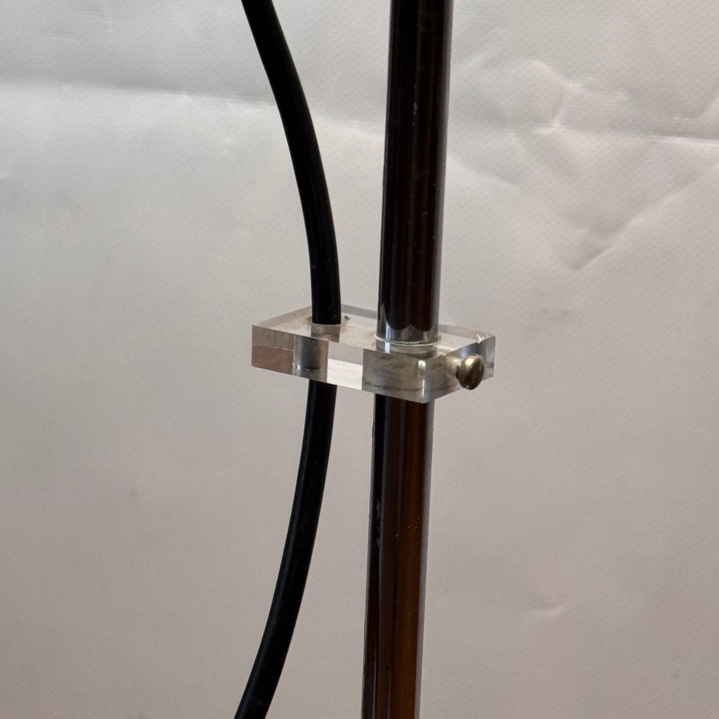 Orange Guzzini "Lucerna" floorlamp for Meblo 1960s