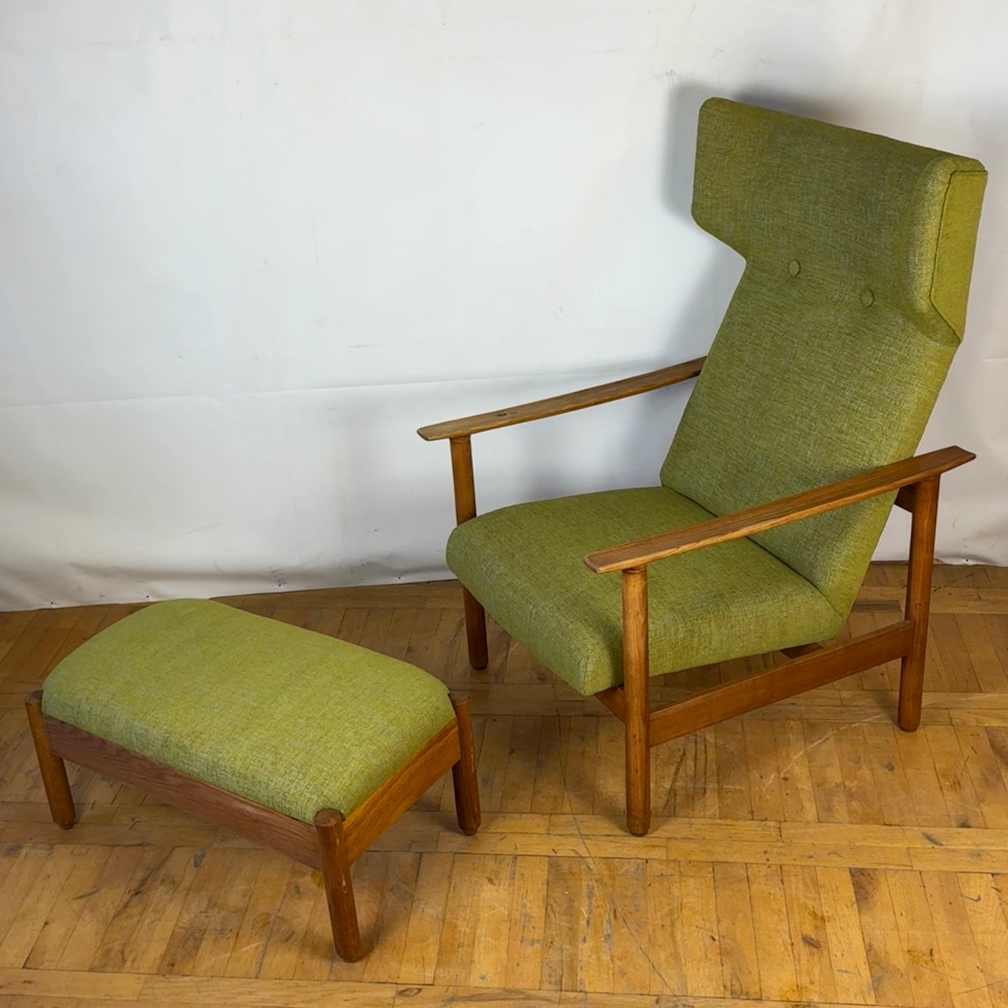 Hungarian retro armchair by Sandor Bedecs 1960s