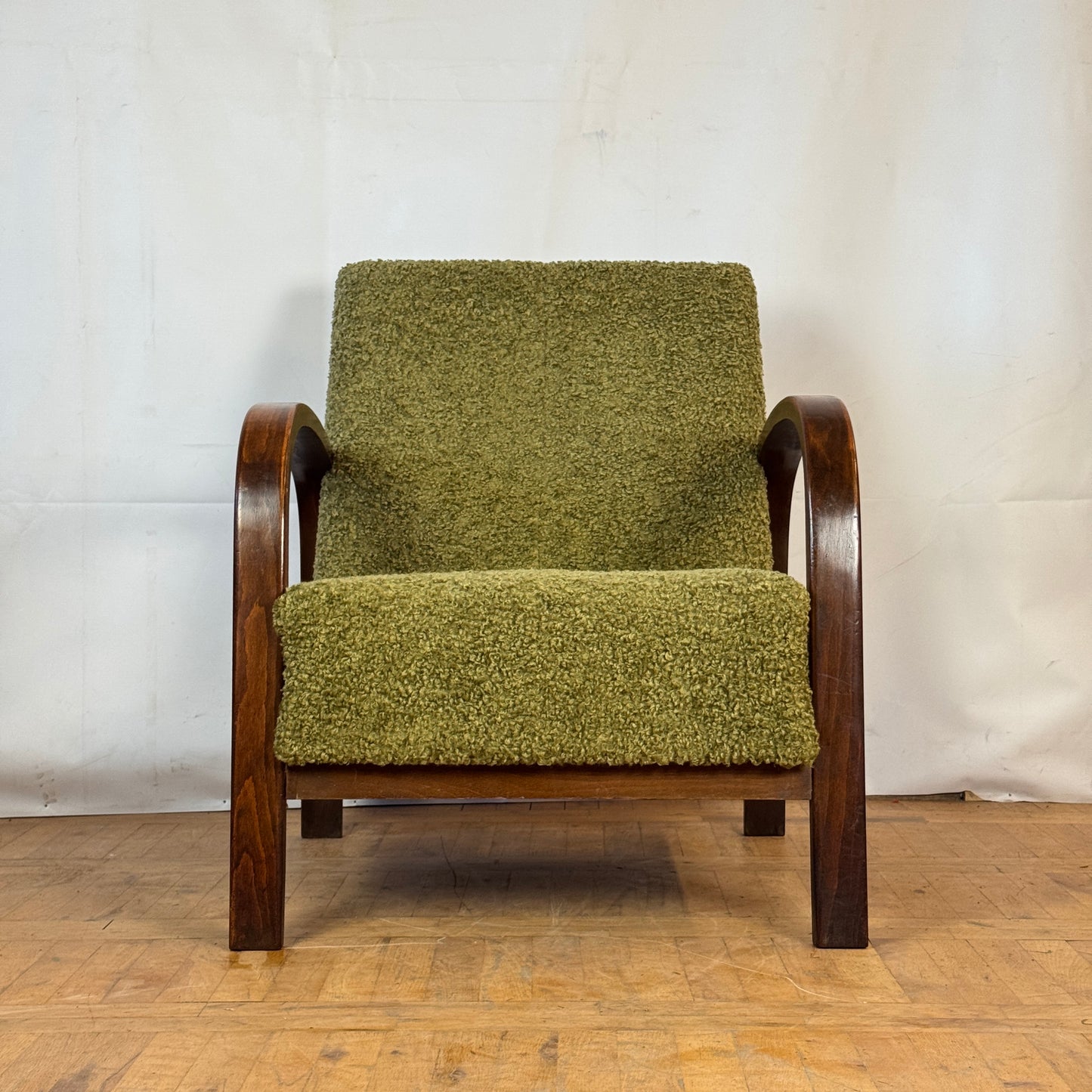 Pair of Hungarian art deco armchairs 1930s