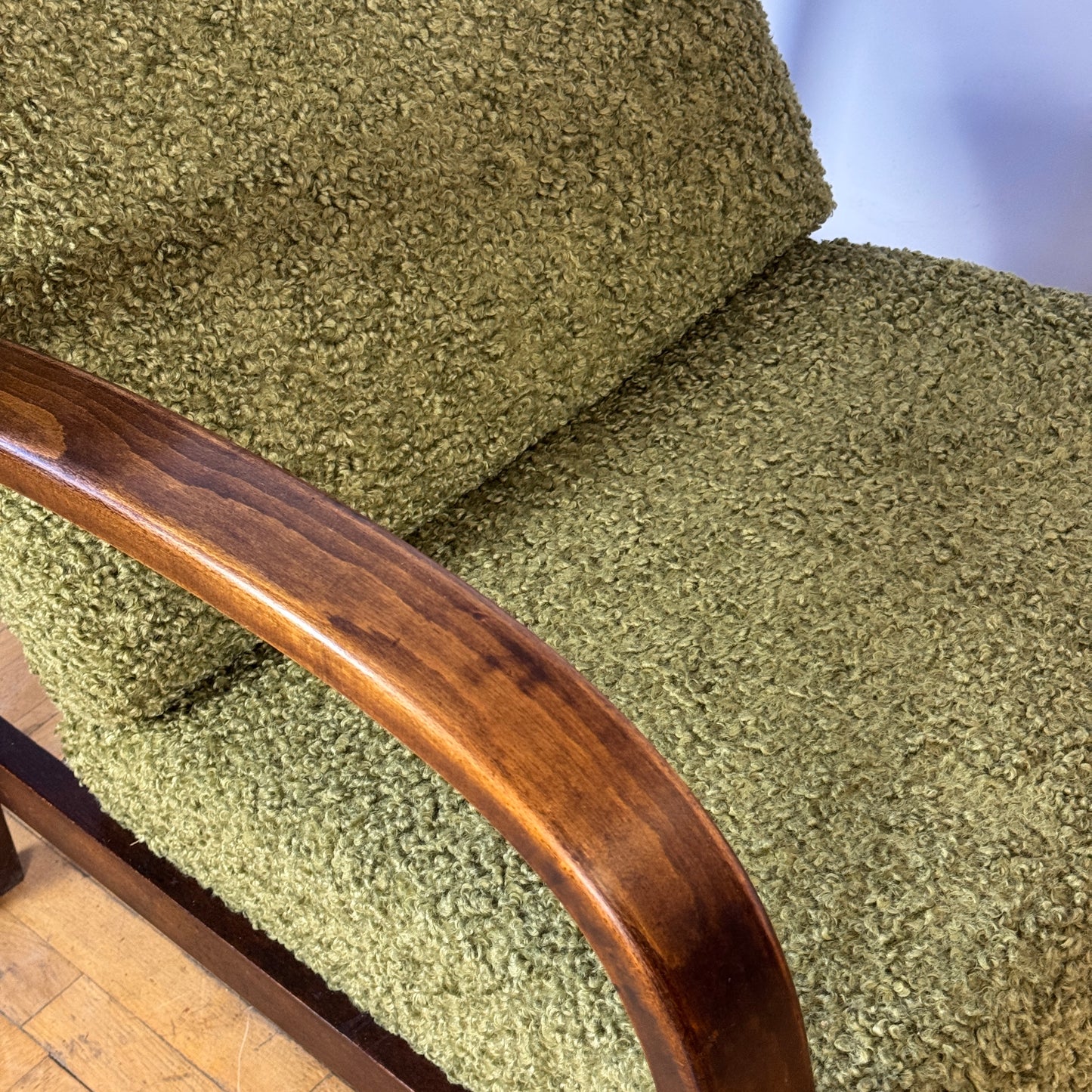 Pair of Hungarian art deco armchairs 1930s