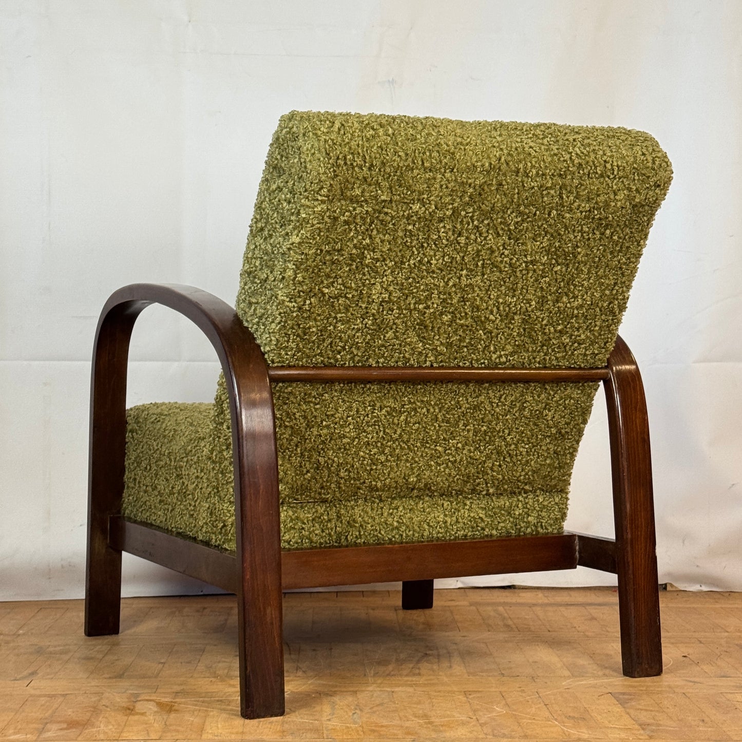 Pair of Hungarian art deco armchairs 1930s