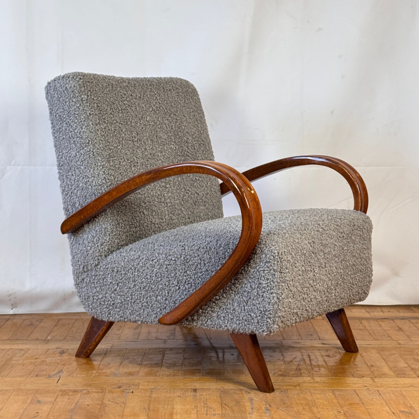 Frantisek Jirak art deco style armchair 1960s