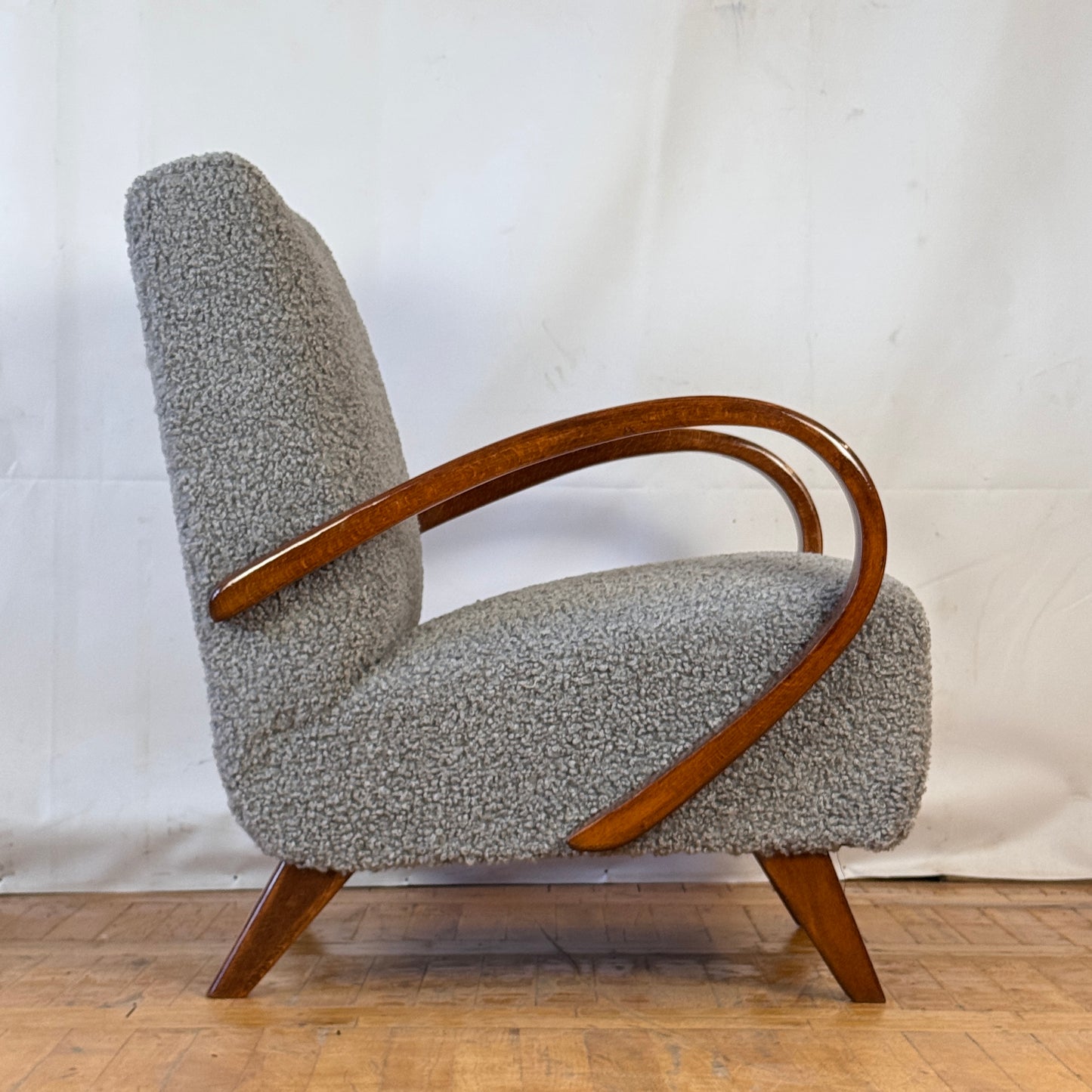 Frantisek Jirak art deco style armchair 1960s