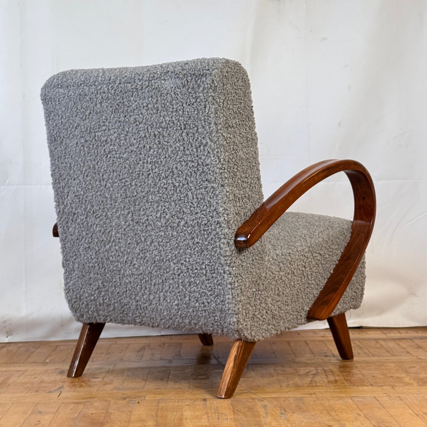 Frantisek Jirak art deco style armchair 1960s