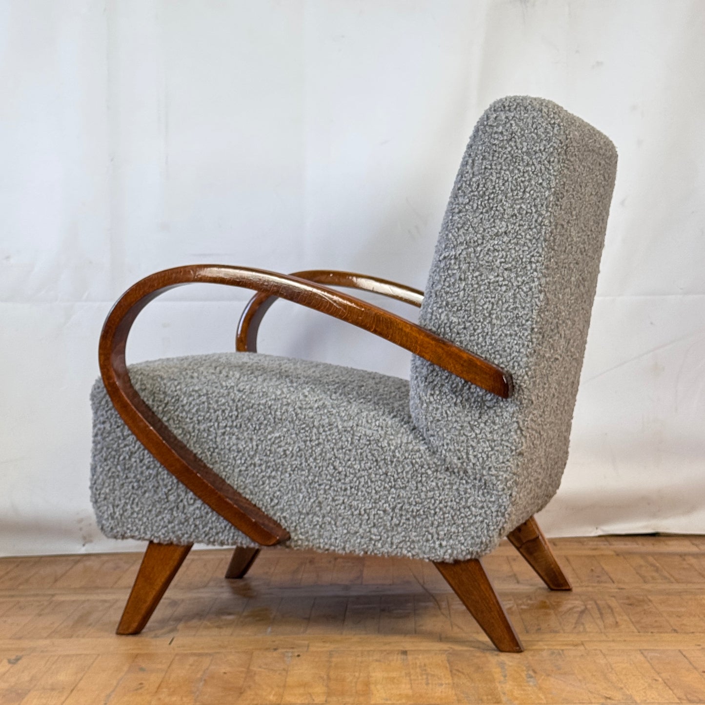 Frantisek Jirak art deco style armchair 1960s