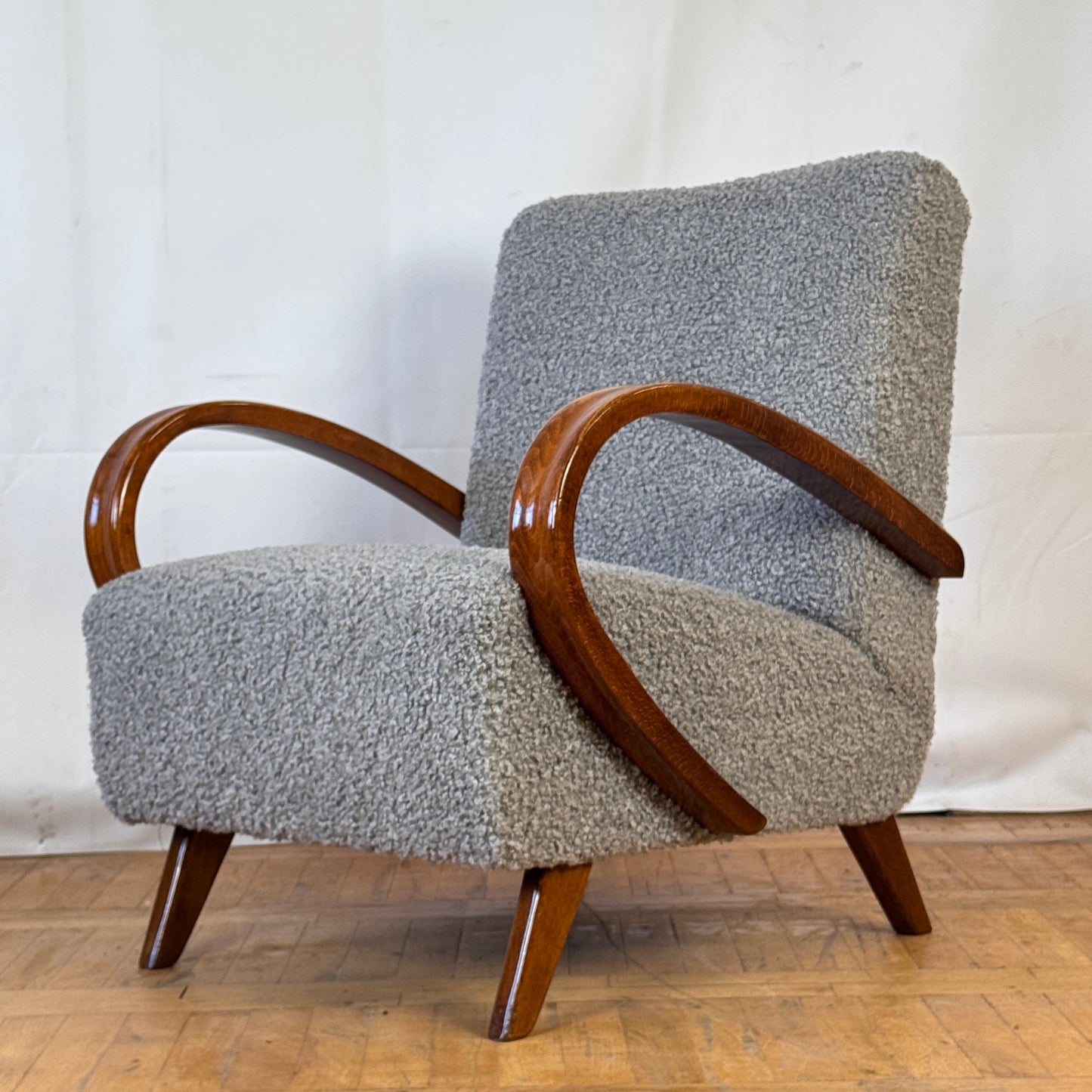 Frantisek Jirak art deco style armchair 1960s