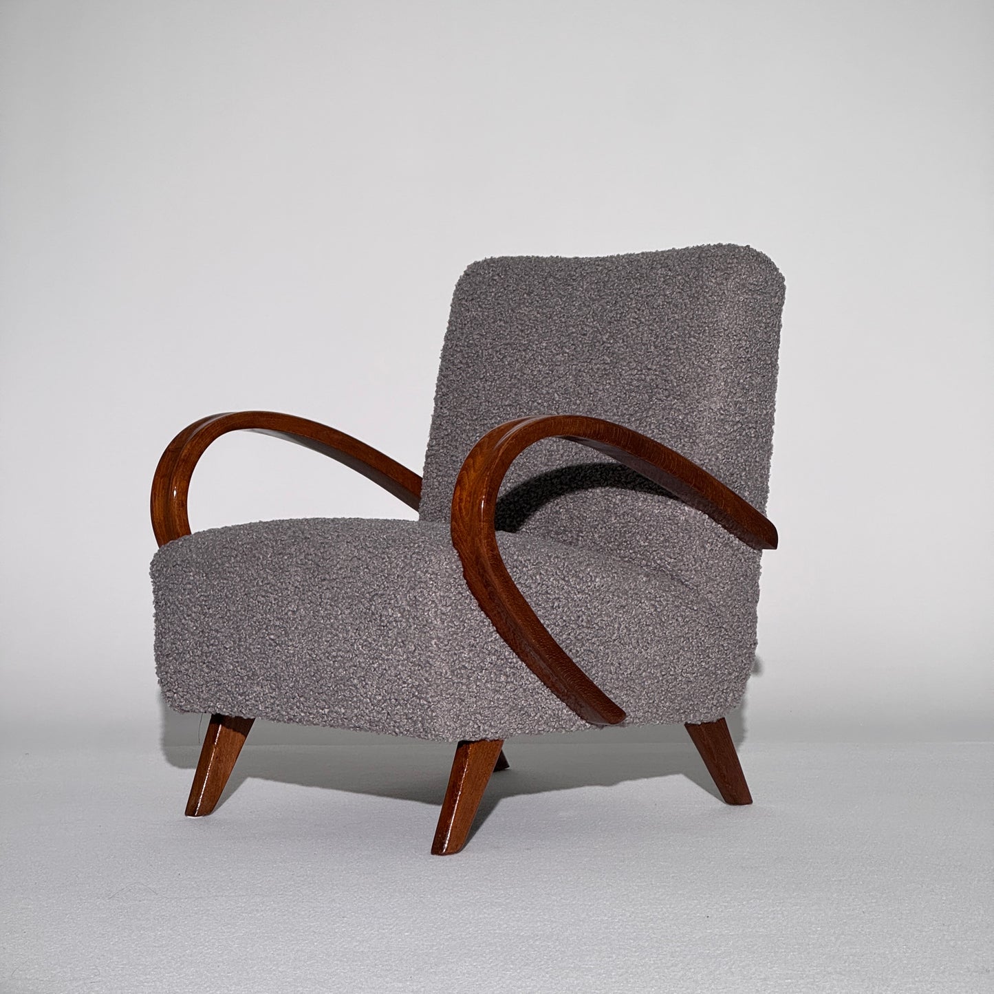 Frantisek Jirak art deco style armchair 1960s