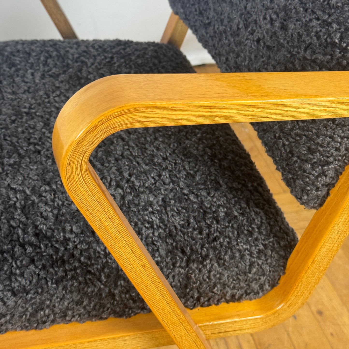 Refurbished DDR easy chair designed by Selman Selmanagić in 1958