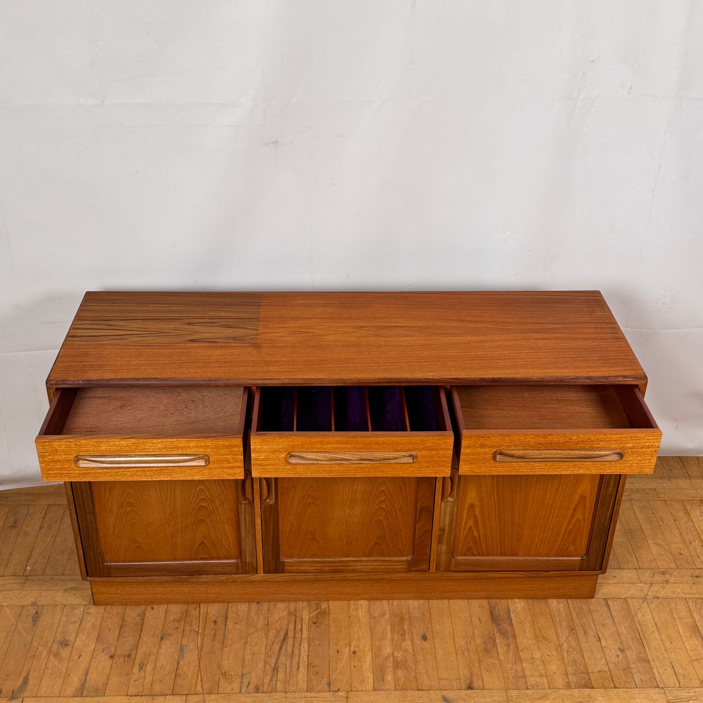 Vintage GPlan Fresco Sideboard, 1970s — Mid-Century Modern Teak Sideboard