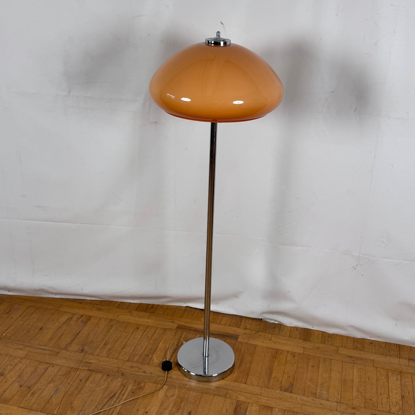 Vintage Hungarian “Szarvasi” Standing Lamp, 1970s — Retro Mid-Century Lighting