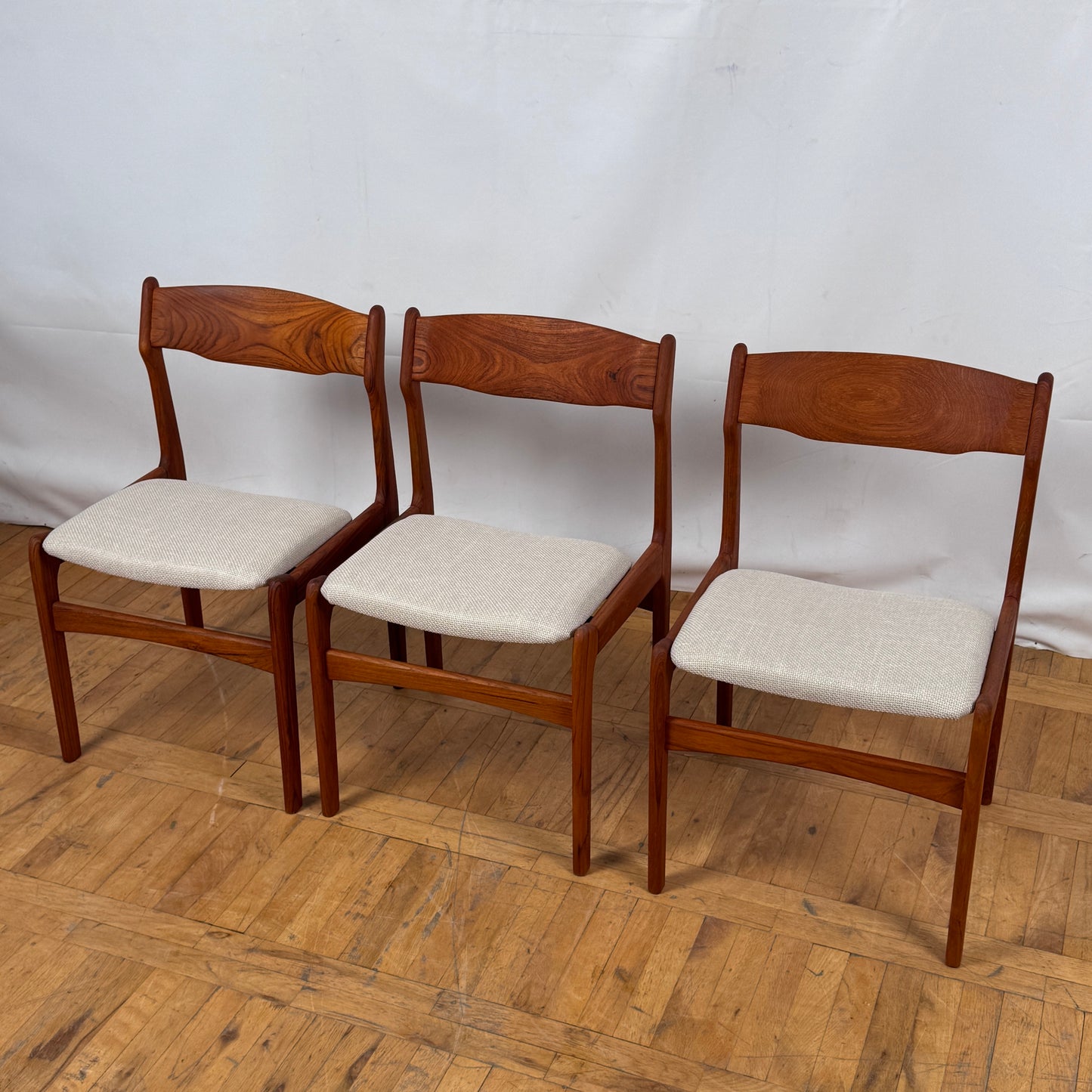 Set of 6 Danish Erik Buch Teak Dining Chairs for O.D. Møbler, 1960s — Mid-Century Modern