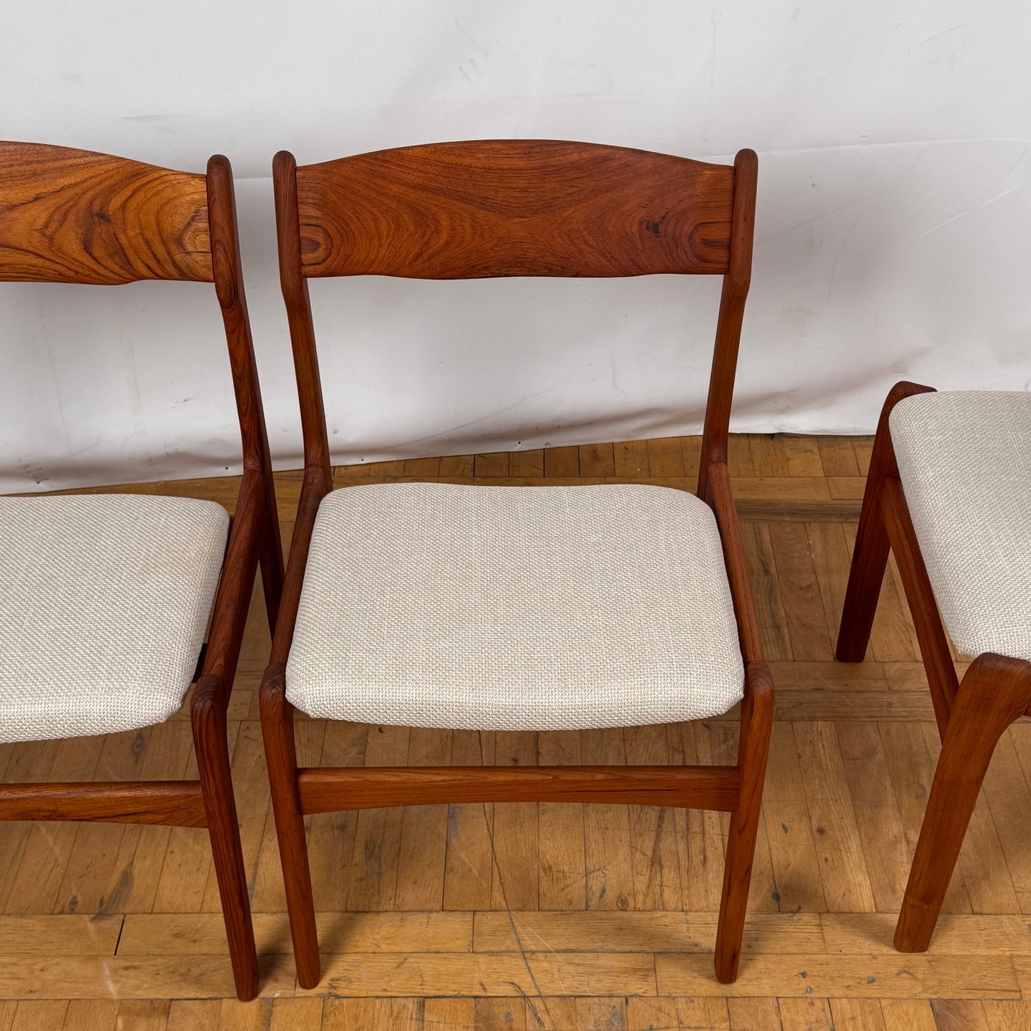 Set of 6 Danish Erik Buch Teak Dining Chairs for O.D. Møbler, 1960s — Mid-Century Modern