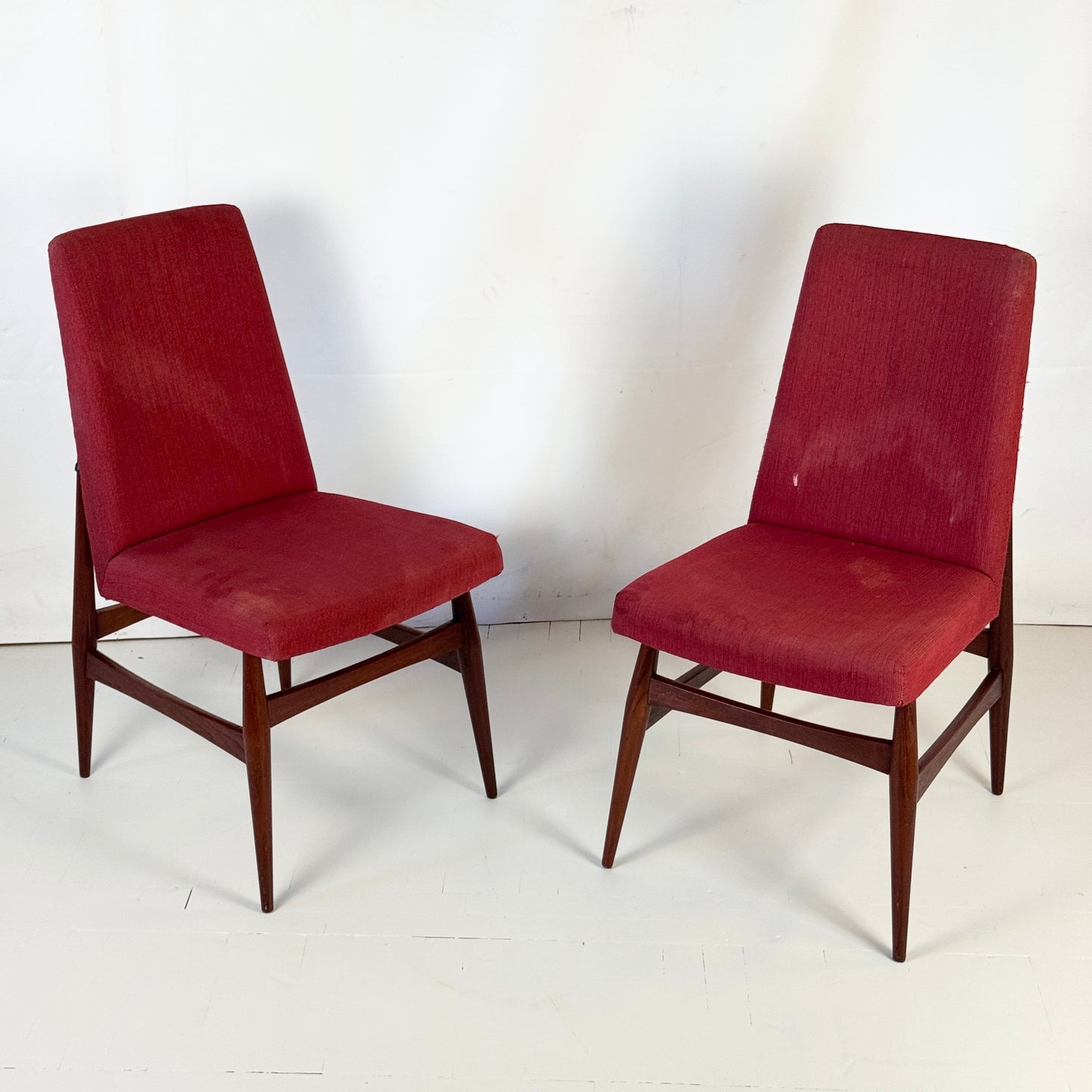 Set of 4 Danish Mid-Century Teak Dining Chairs, 1960s