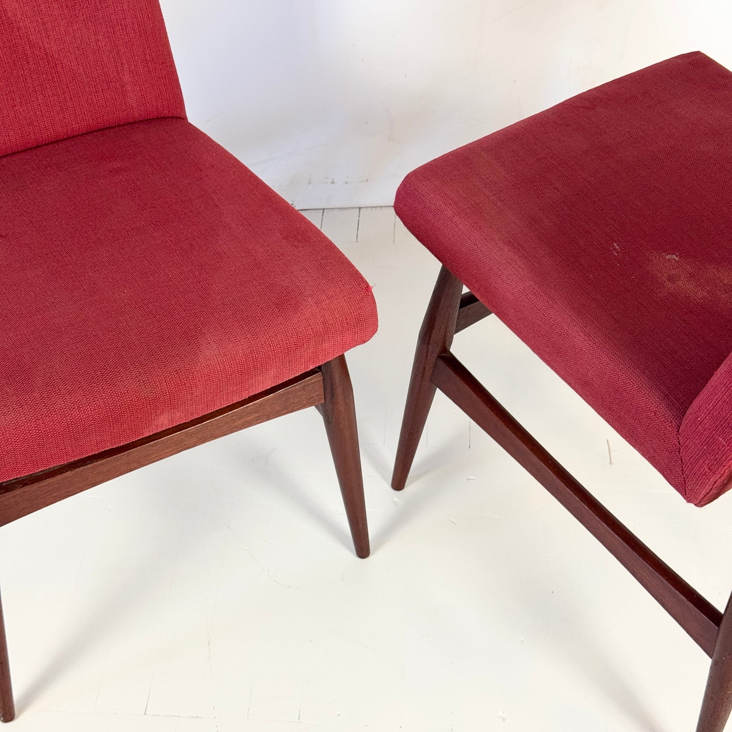 Set of 4 Danish Mid-Century Teak Dining Chairs, 1960s