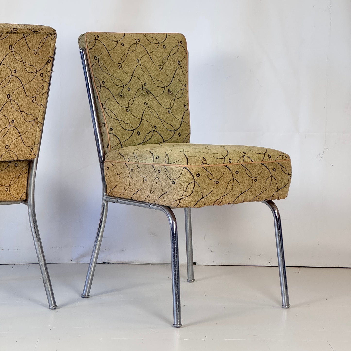Bauhaus Tubular Steel Chair by József Peresztegi, 1960s