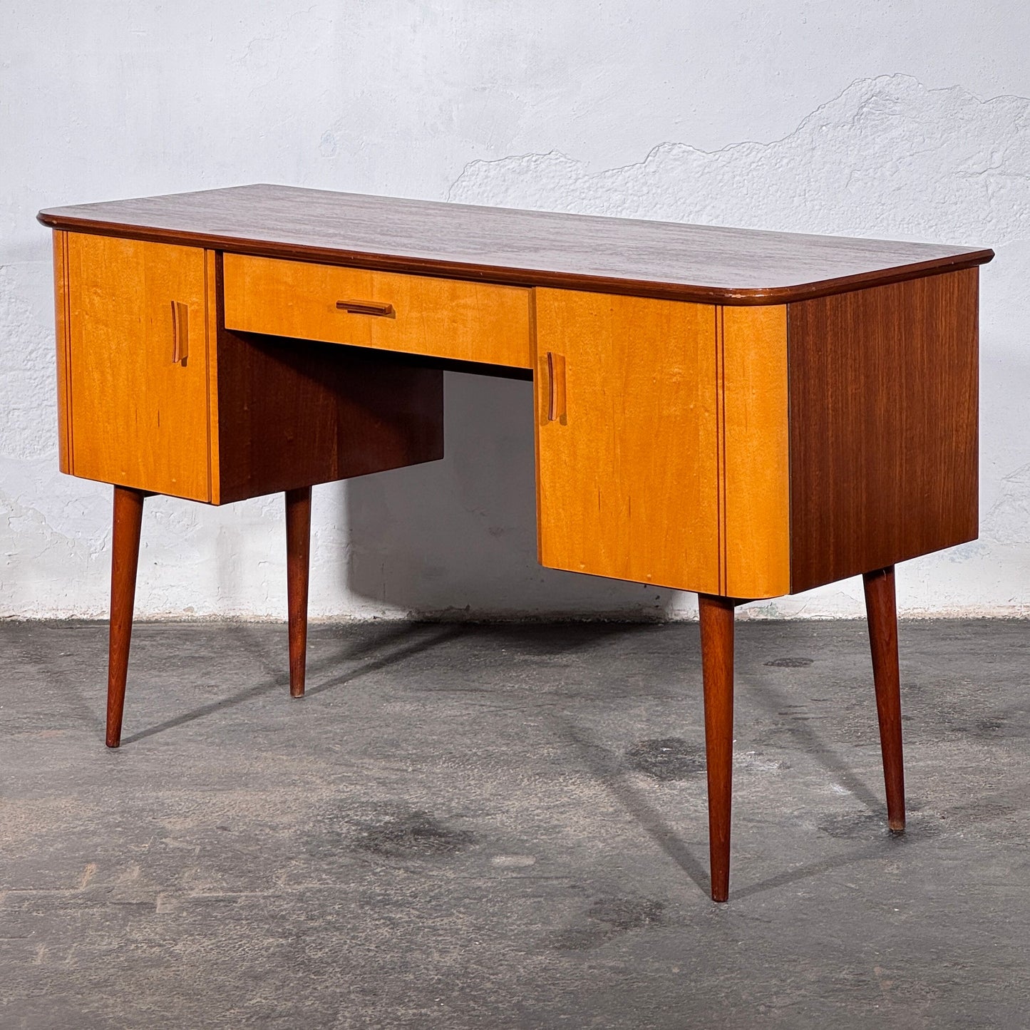 East German Writing Desk by Heidenau, 1960s