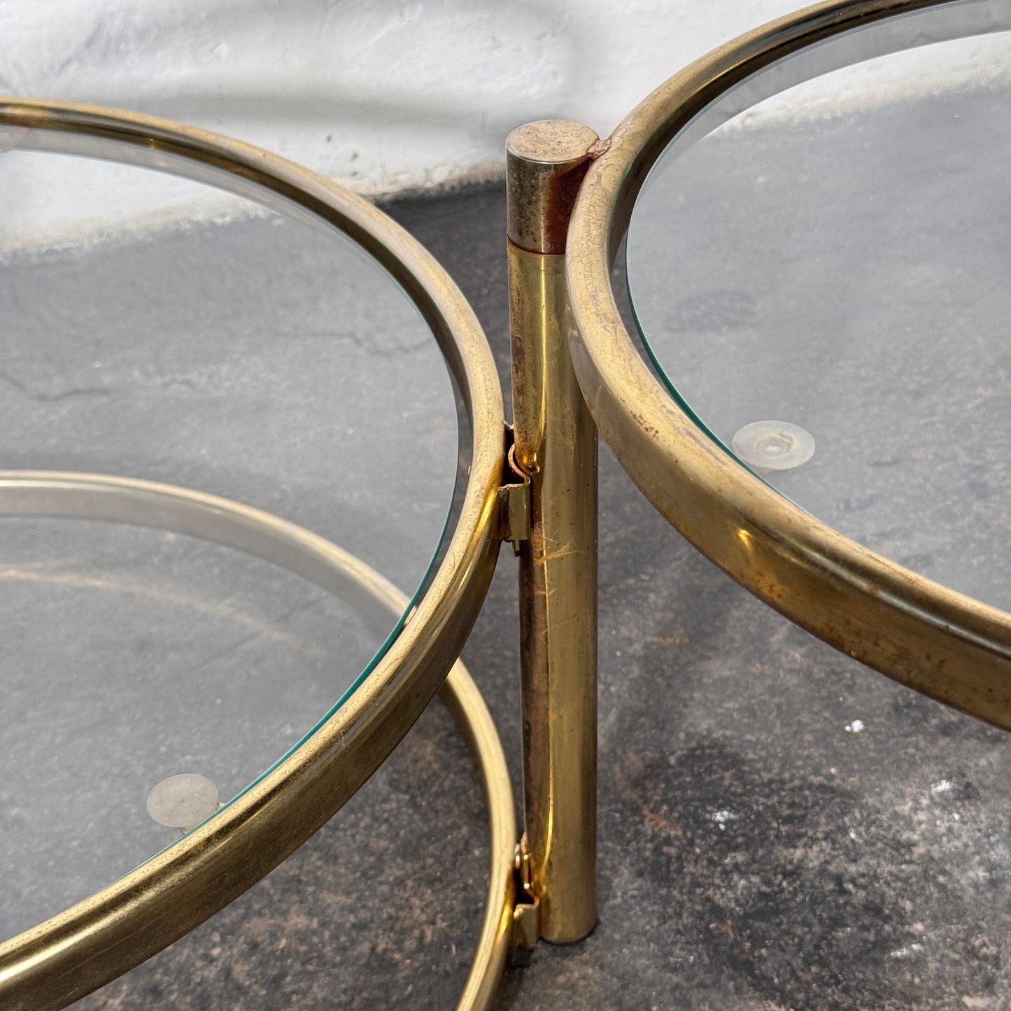 Milo Baughman Brass Coffee Table, 1960s