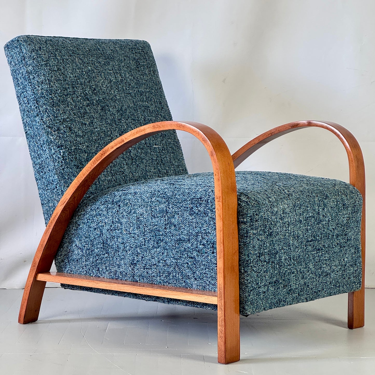 Pair of French Art-Deco Armchairs, 1960s