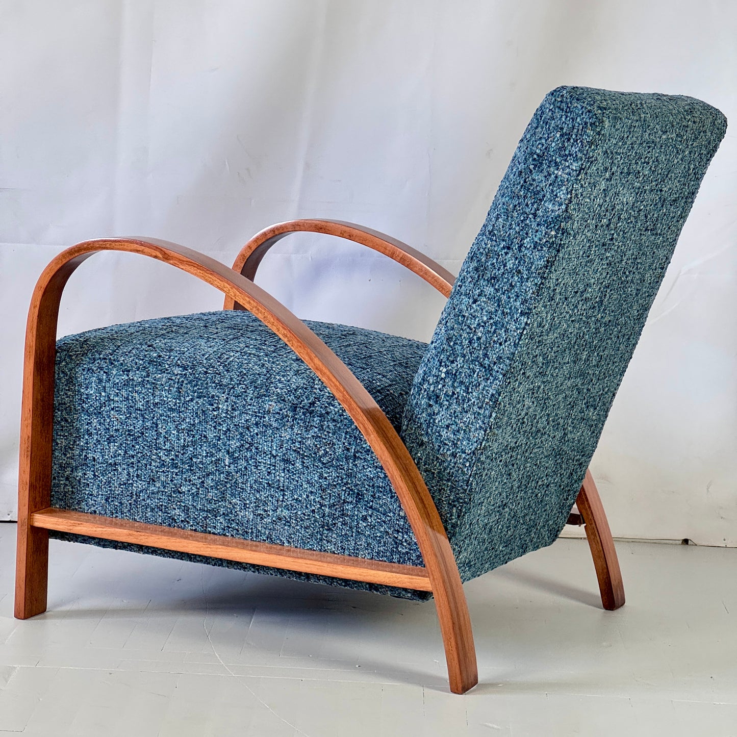 Pair of French Art-Deco Armchairs, 1960s