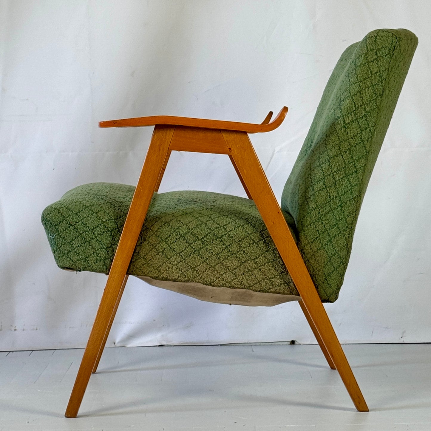Retro Vintage Armchair, 1960s — Original Vintage Condition