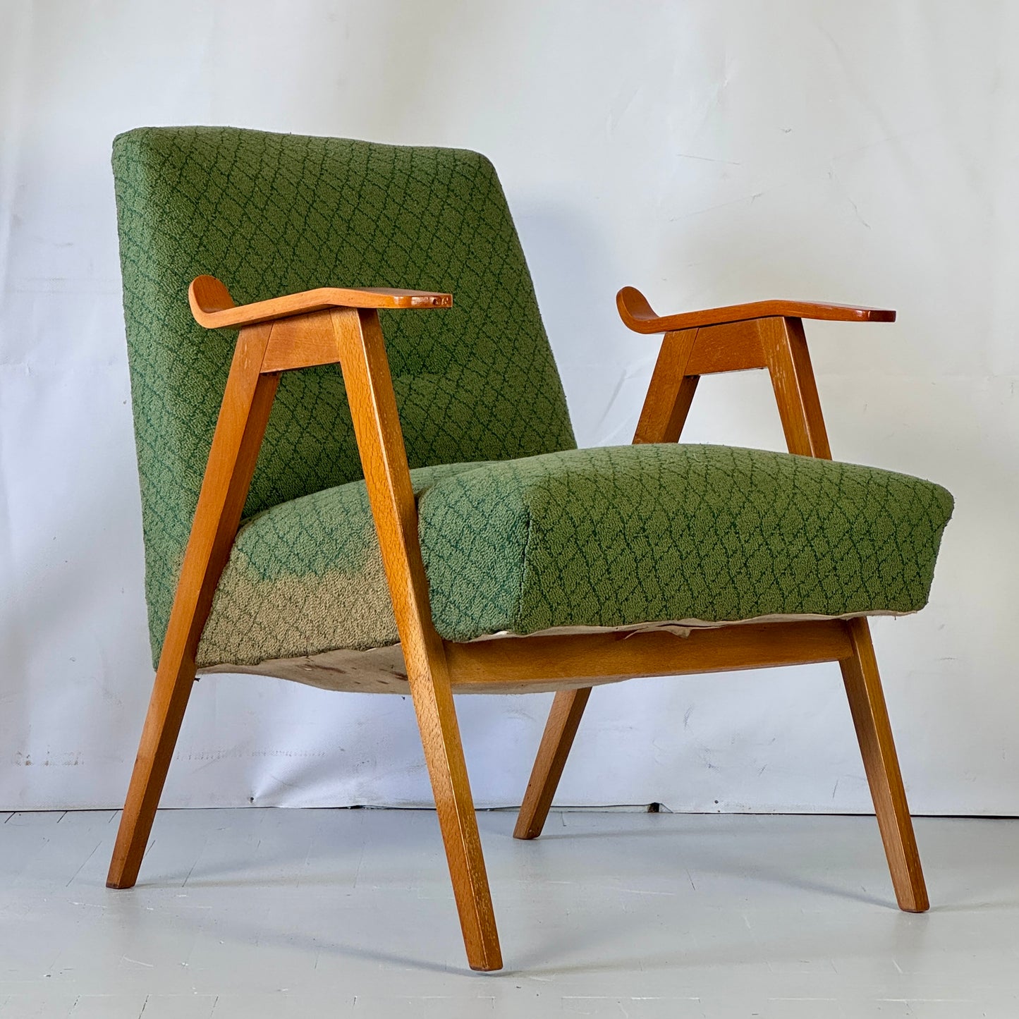 Retro Vintage Armchair, 1960s — Original Vintage Condition