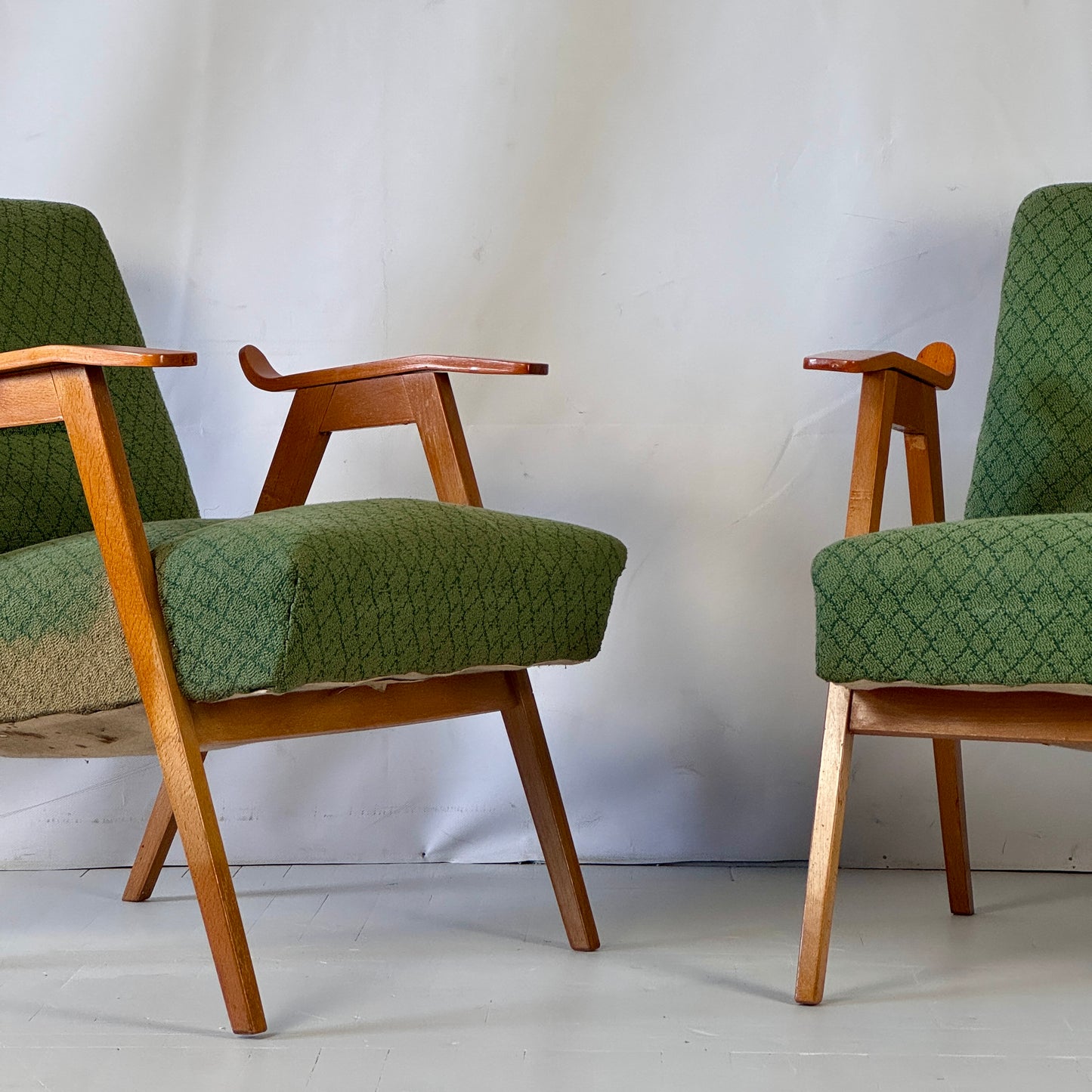 Retro Vintage Armchair, 1960s — Original Vintage Condition